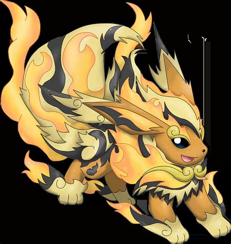 mega flareon|pokemon shiny flareon.